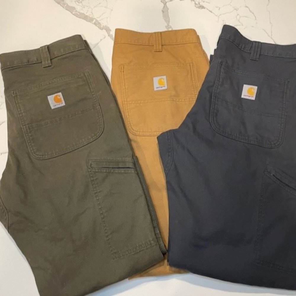 Carhartt Rugged Flex Relaxed Fit Canvas Double-Front Utility Work Pants
